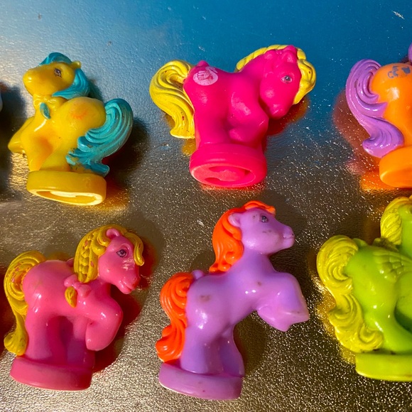 MY LITTLE PONY G1 VTG 80’s-90’s PETITE PONIES & PRETTY PONY PARADE PONIES (8) - Picture 4 of 15